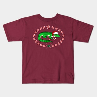 Peppermint Gator Kids T-Shirt
